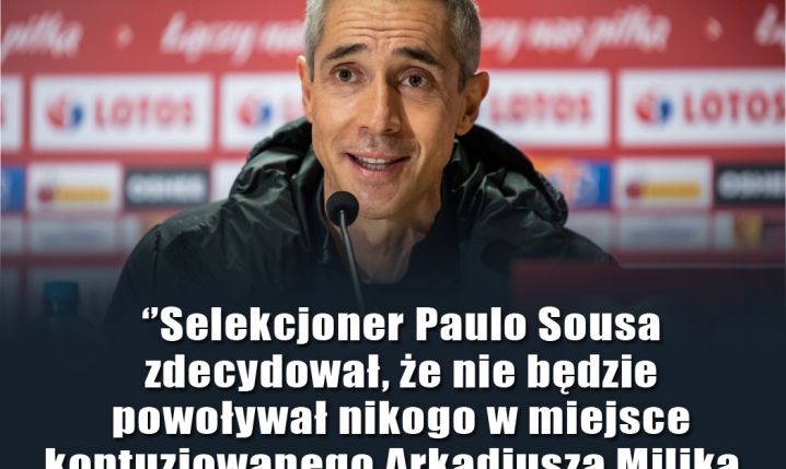 Paulo Sousa PODJĄŁ DECYZJĘ ws. dodatkowego powołania na Euro!